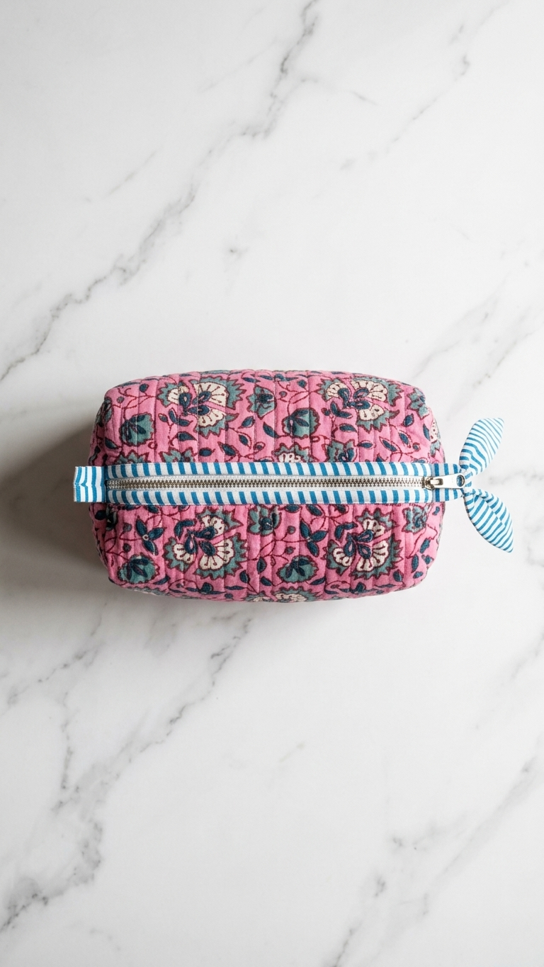 Pouch Set - Berry Pink or Magenta