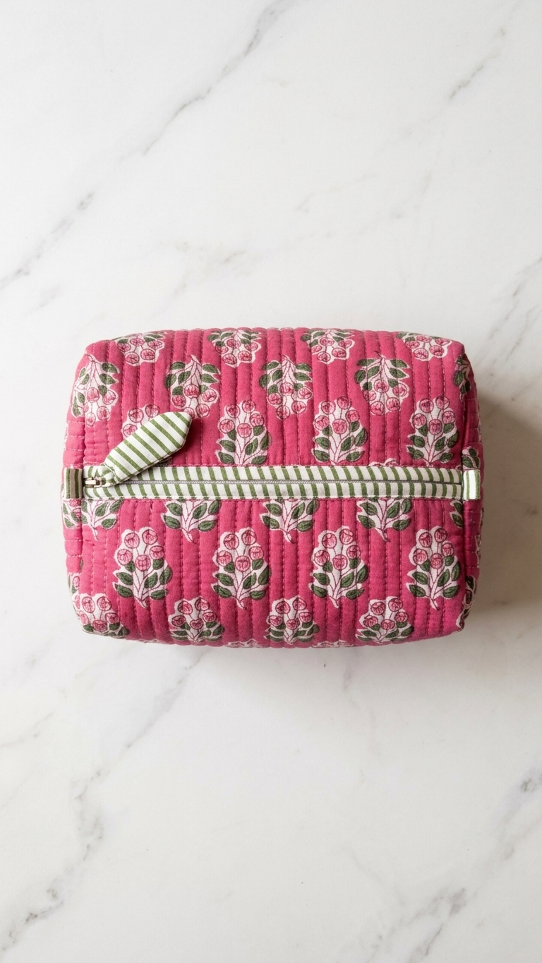 Pouch Set - Royal Pink - Hot Pink