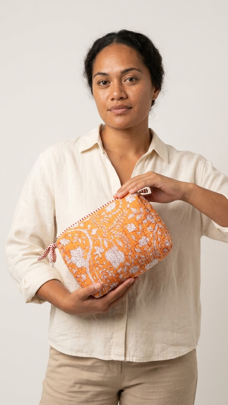 Pouch Set - Hot Pink or Punch Pink