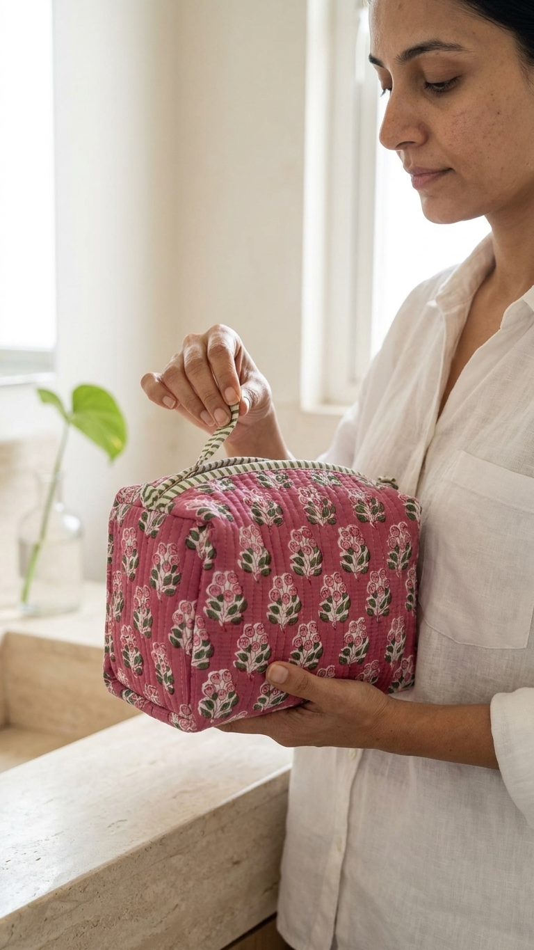 Pouch Set - Royal Pink - Hot Pink