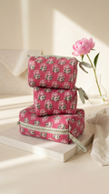Pouch Set - Royal Pink - Hot Pink